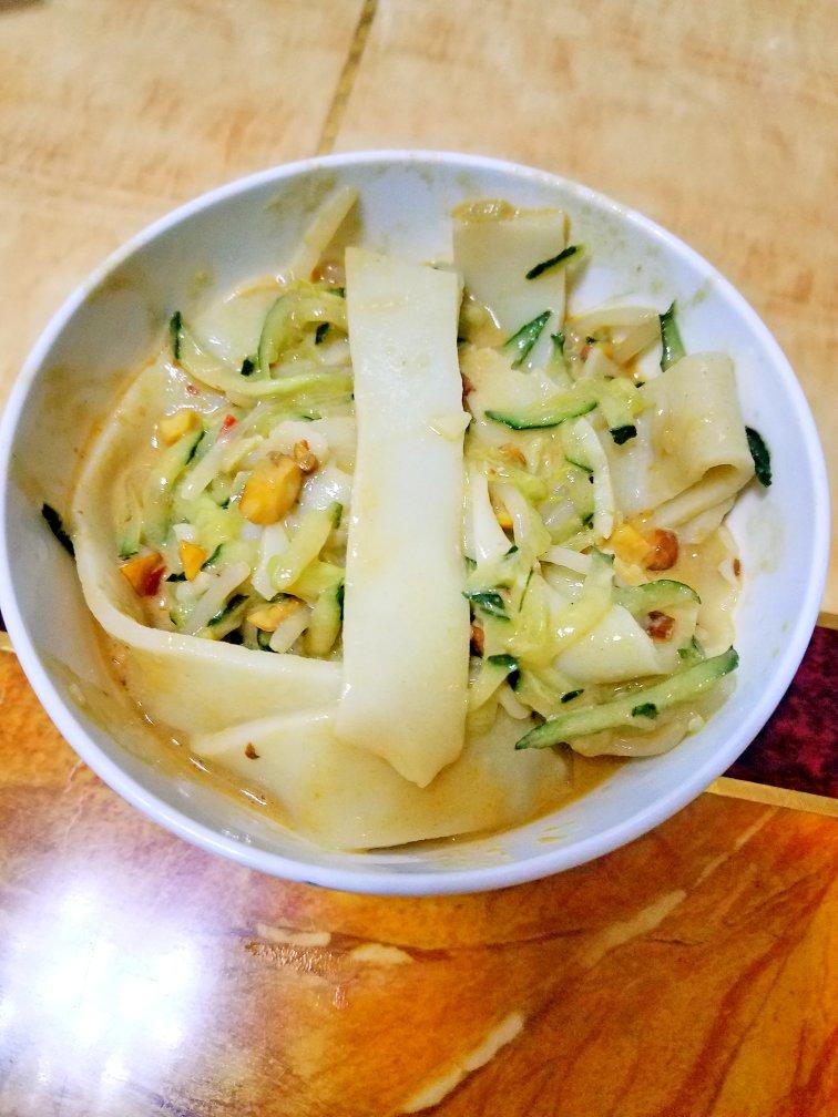 不用水洗的自制凉皮，零失败
