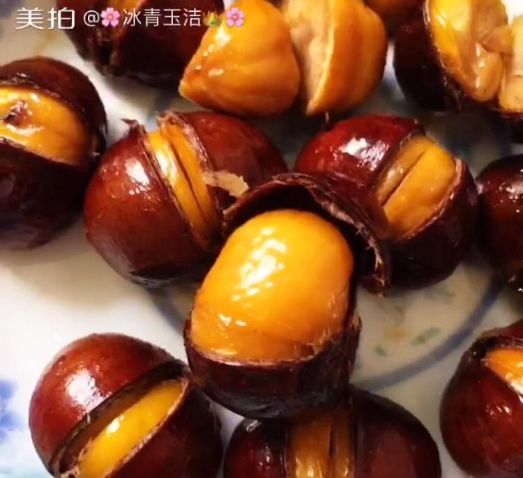 电饭煲糖炒栗子