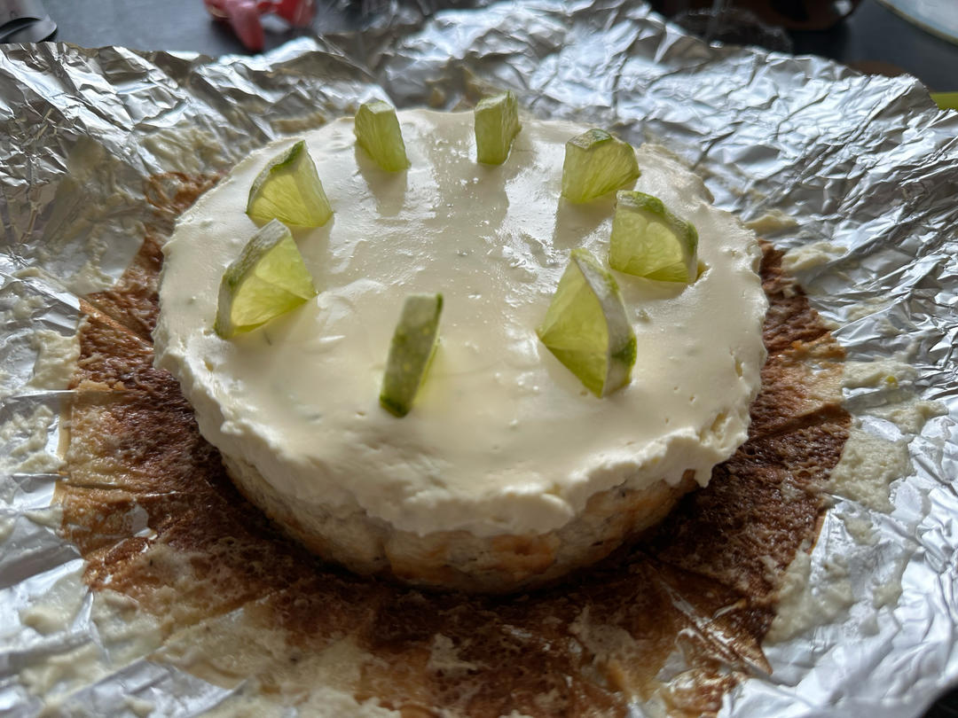 青柠伯爵红茶巴斯克芝士蛋糕！双重体验！