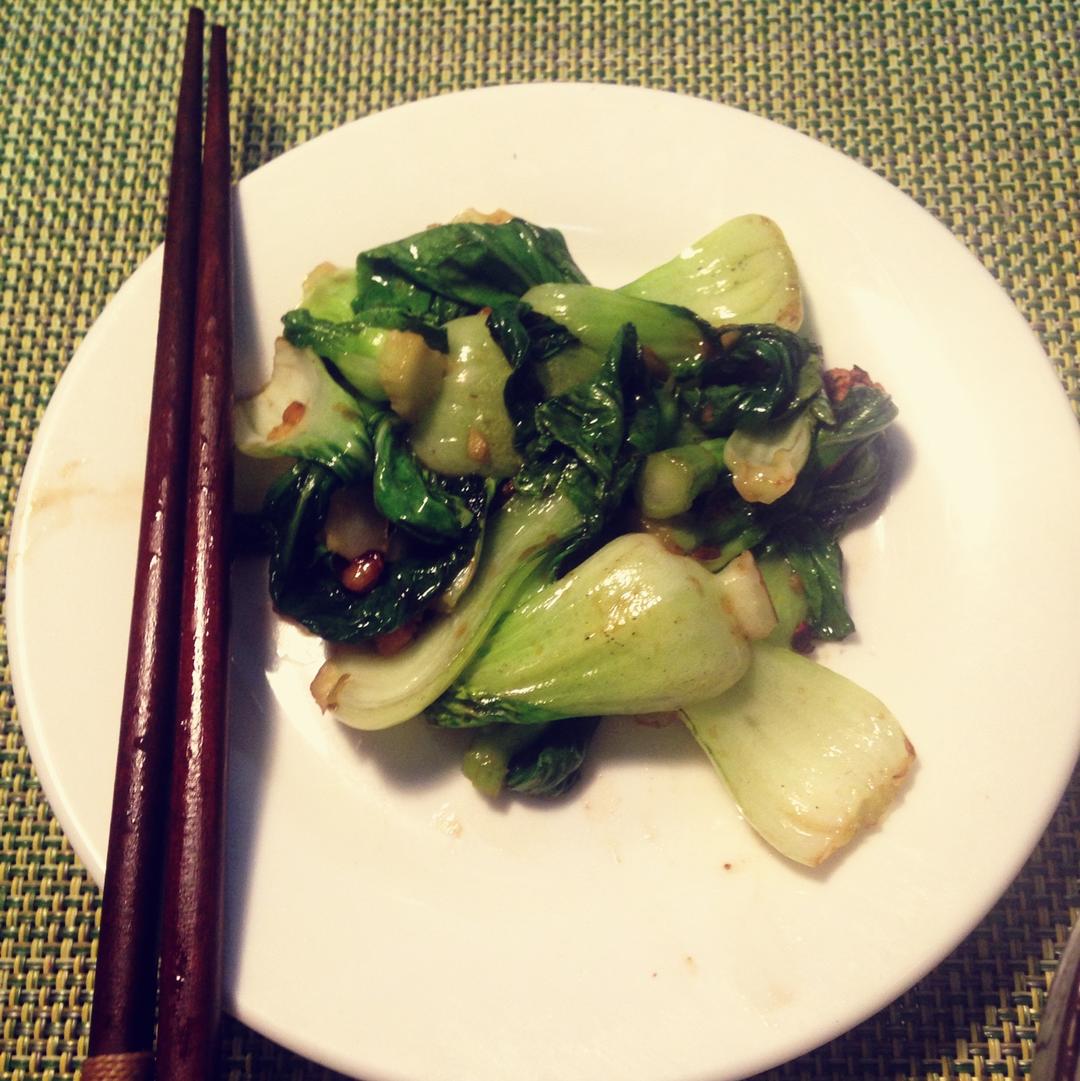 清炒小白菜