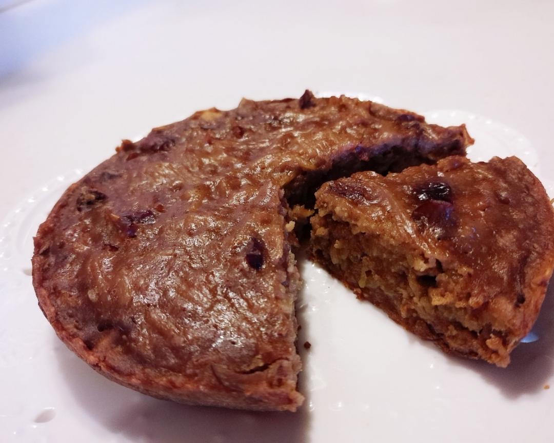 素食-纯素苹果红枣肉桂派/诞糕（无蛋奶）电饭锅版