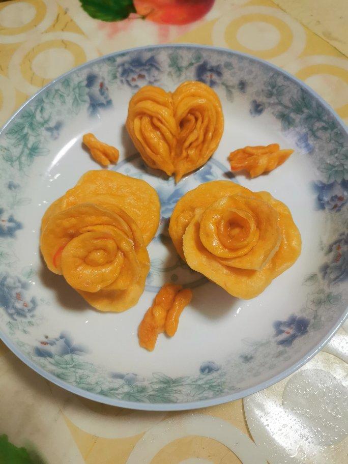 玫瑰花馒头