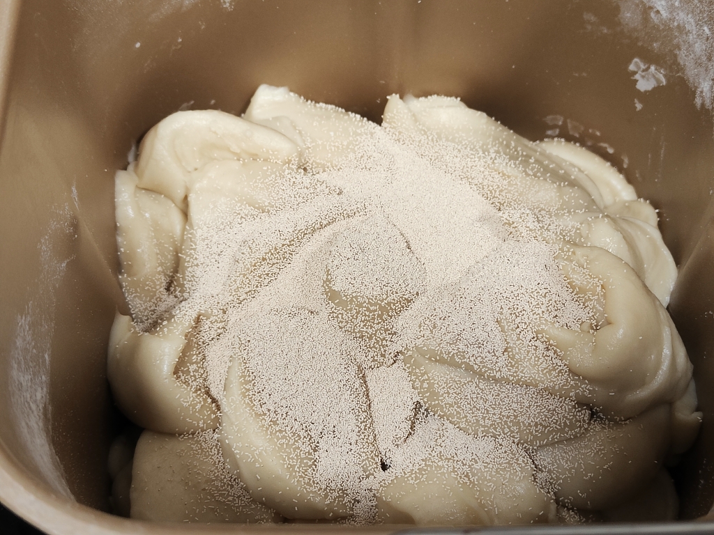 新手成功率极高的奶香小面包的做法 步骤4