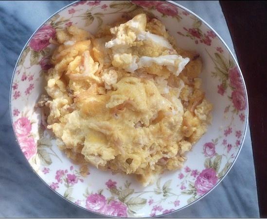 鱿鱼包蛋的做法