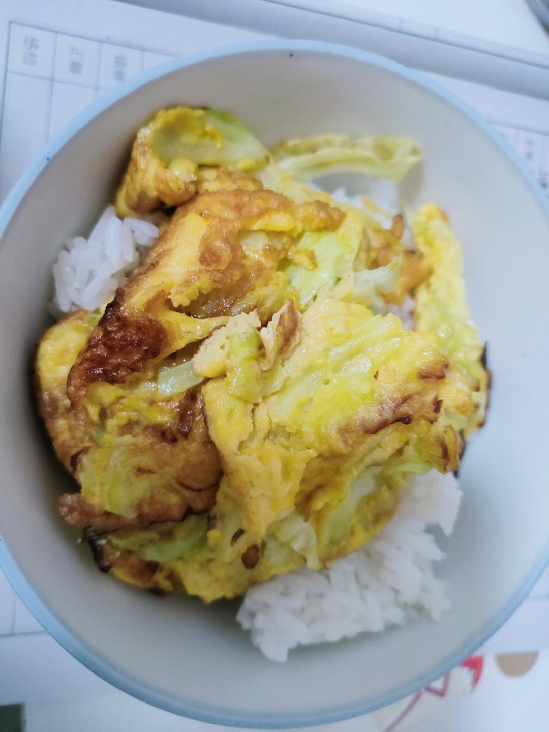 🔥一人食｜低卡减脂包菜鸡蛋饼（减肥党必学❗️）