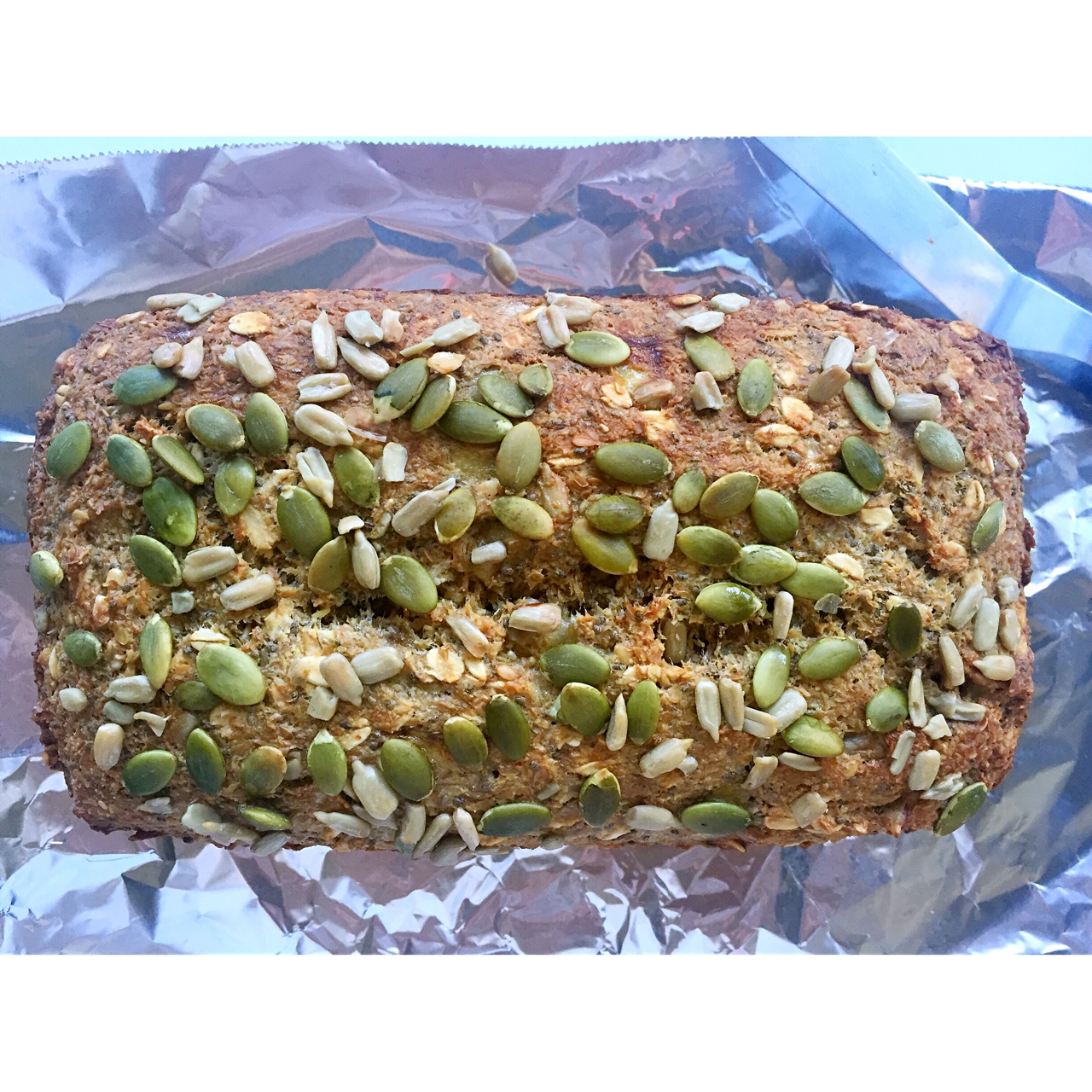 燕麦杂籽快手面包丨健康·烘焙