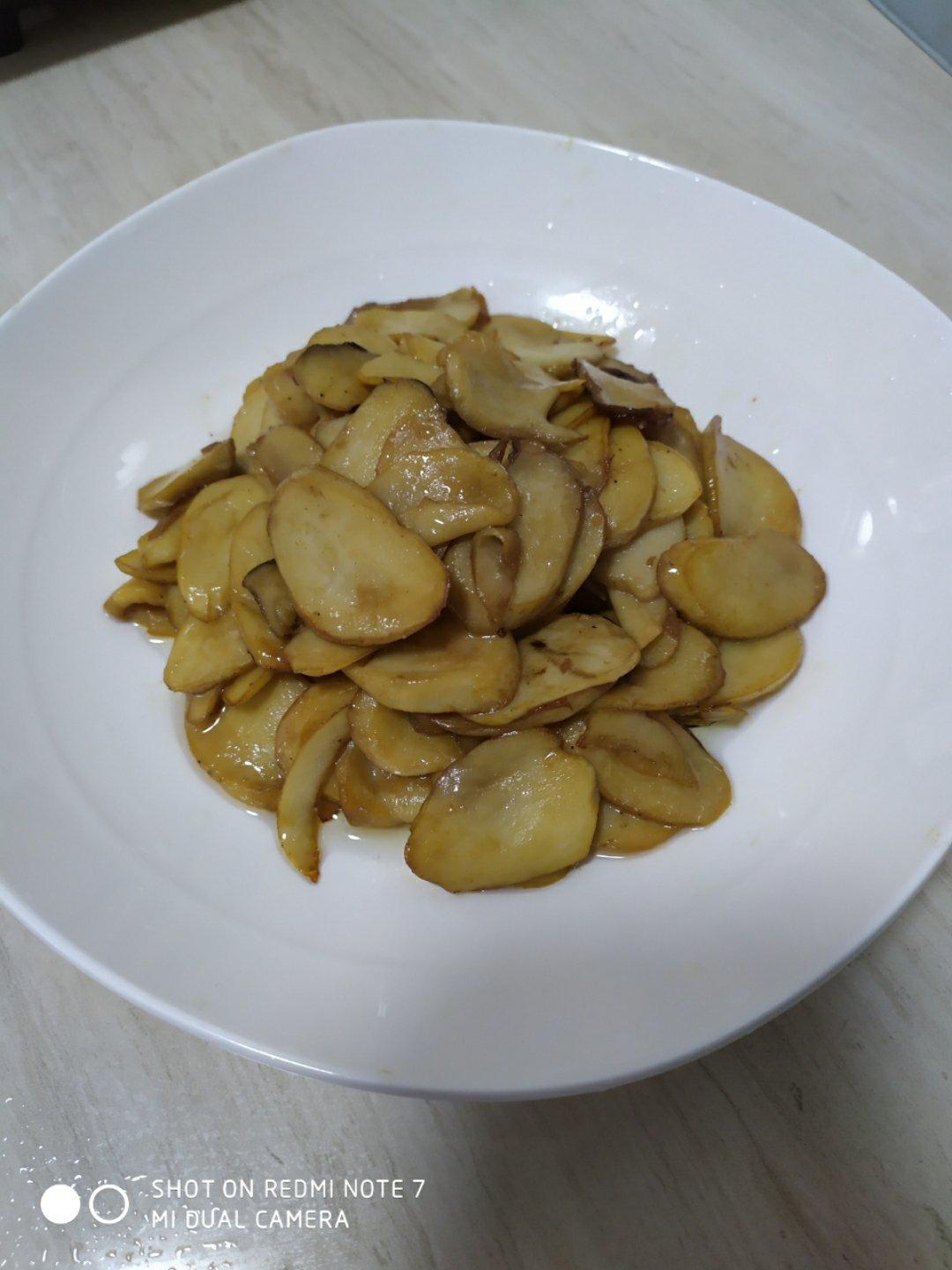 孜然黑椒杏鲍菇