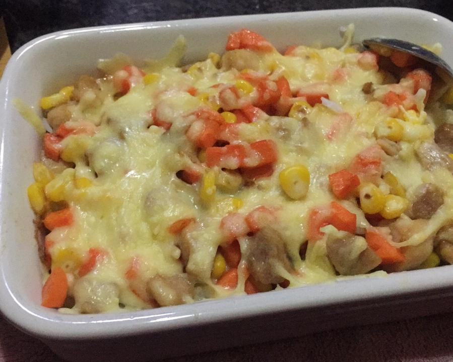 土豆鸡肉芝士焗饭