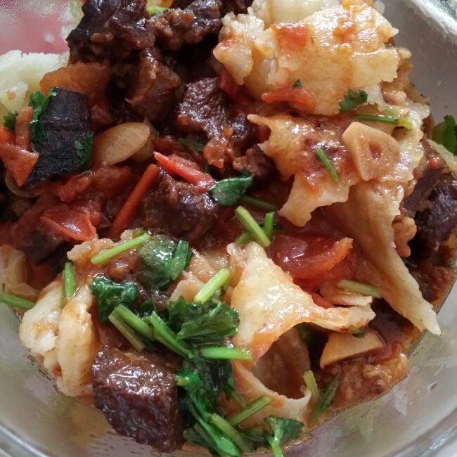 牛肉罩饼