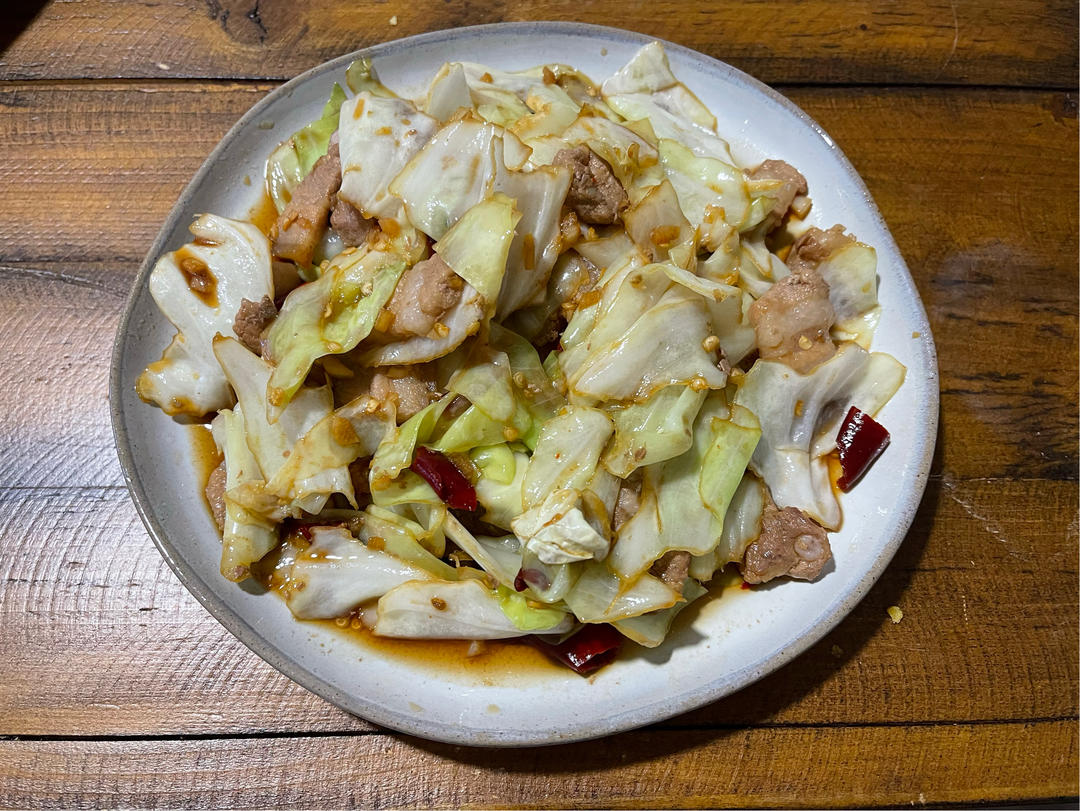 阿婆手撕包菜