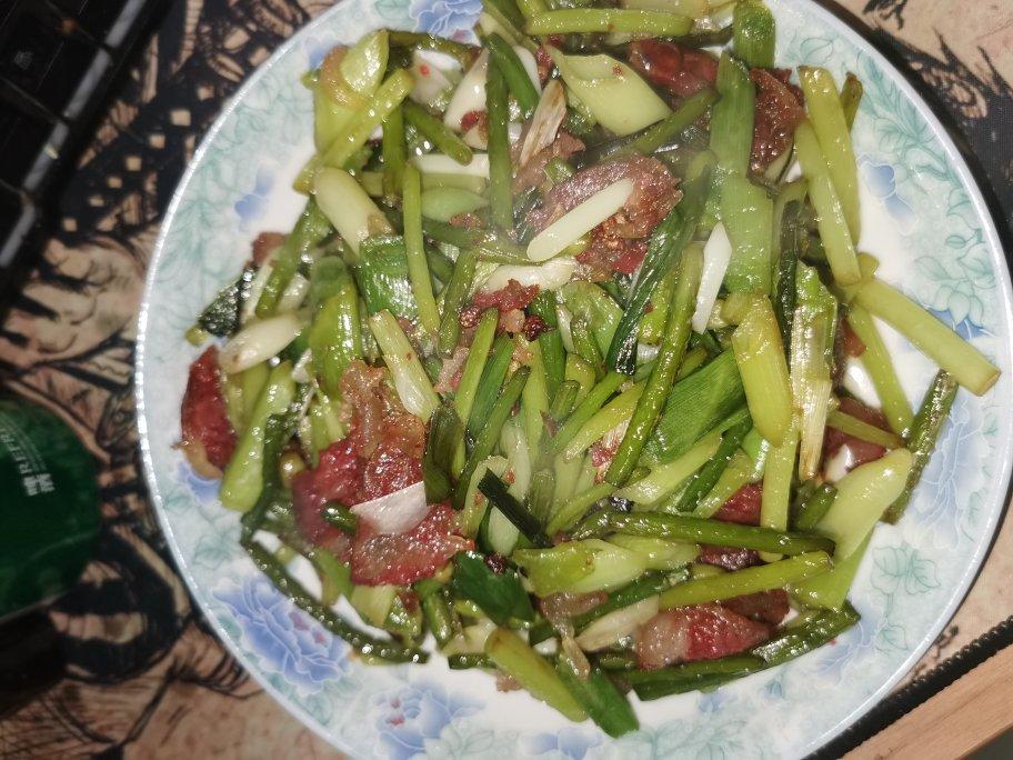 蒜薹炒腊肠