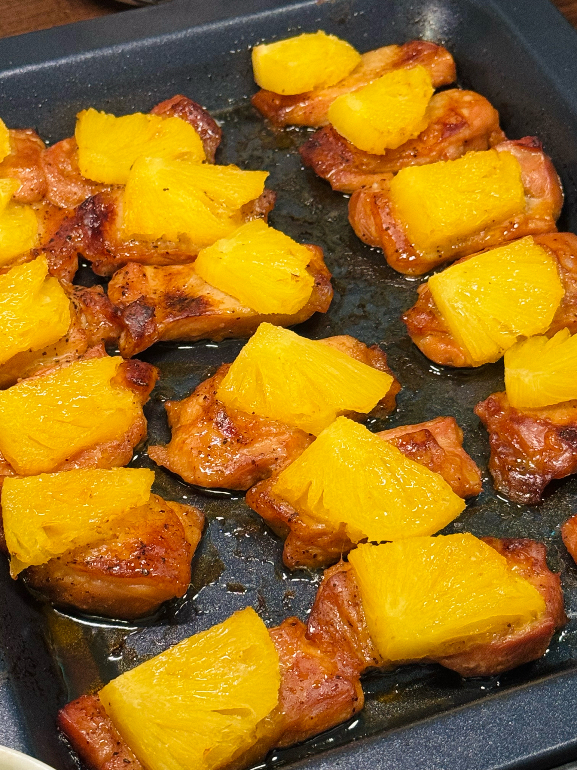 菠萝柚香烤鸡排