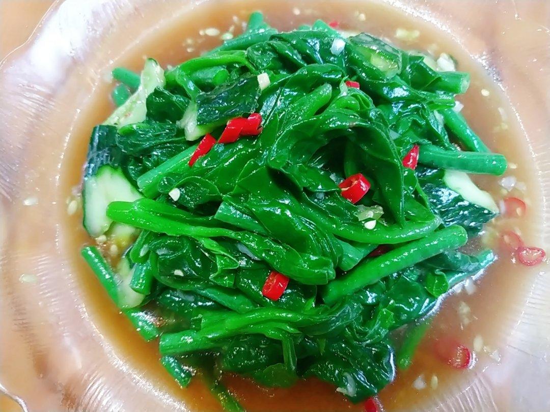 凉拌木耳菜（史上最简单的方子）