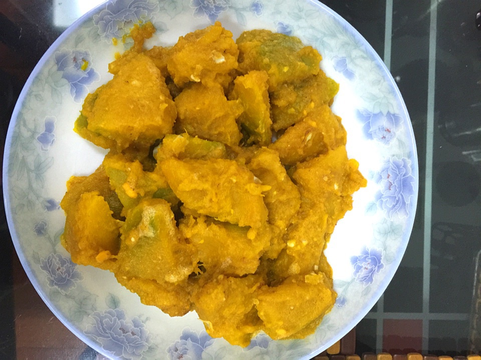金沙美味【咸蛋黄炒南瓜】