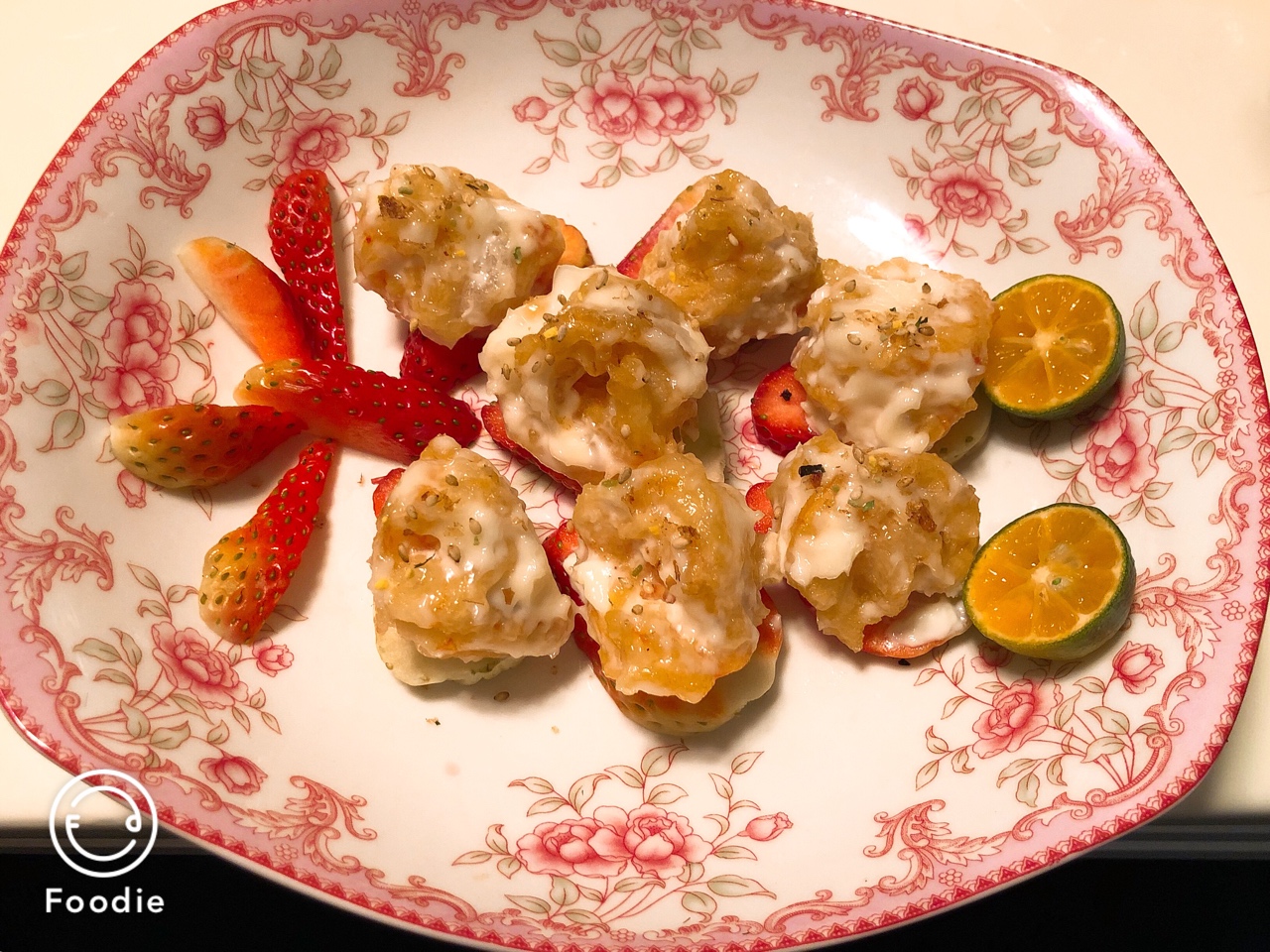 欢喜做年菜：鲜橙腰果沙拉酥虾
