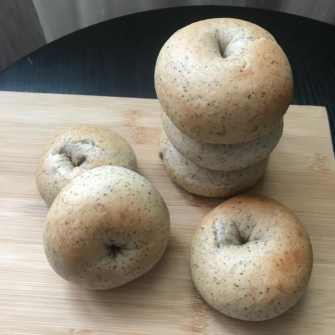 全麥紅茶貝果
