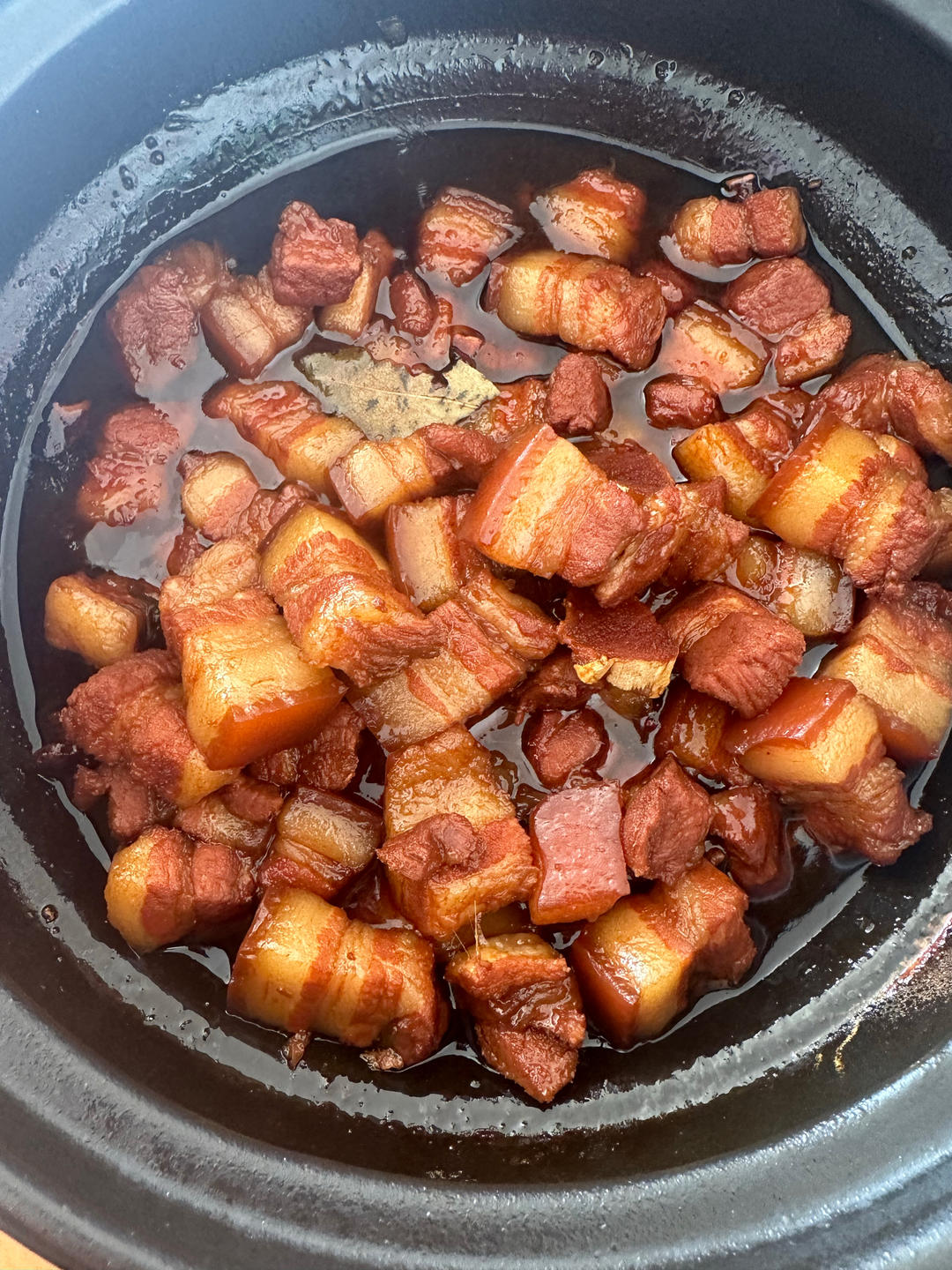 不硬不柴、果味红烧肉