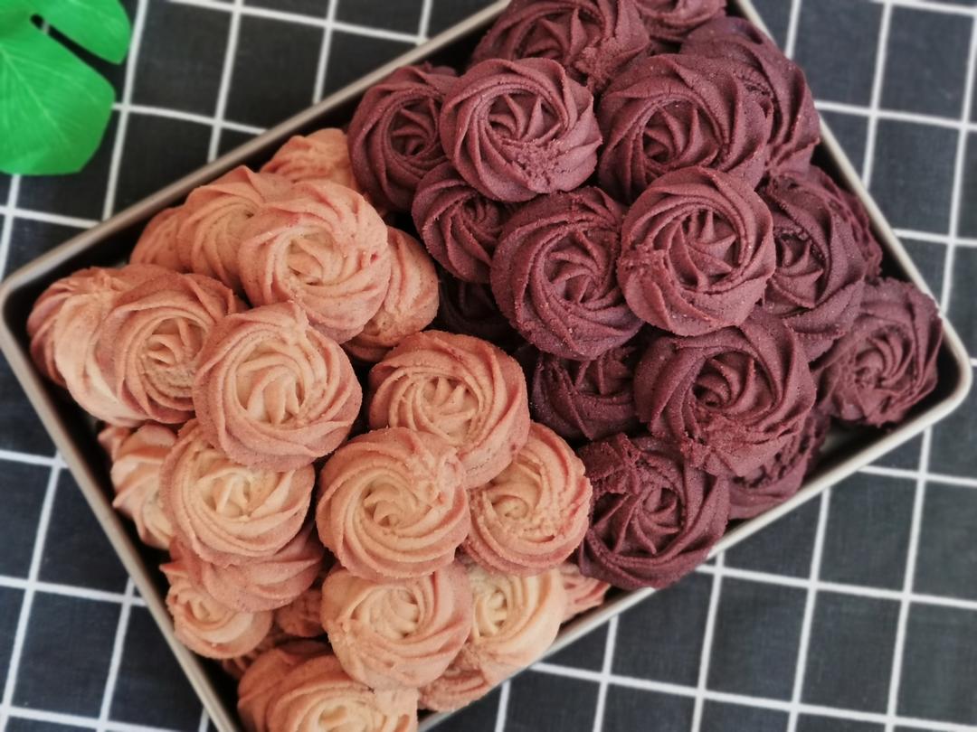 零失败花纹超级立体的黄油曲奇