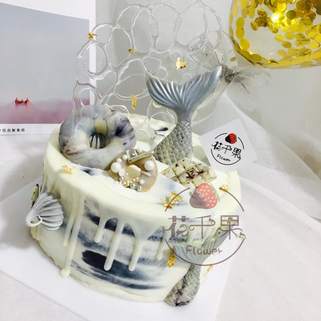 风靡欧美的滴落蛋糕~巧克力盛宴dripping cake