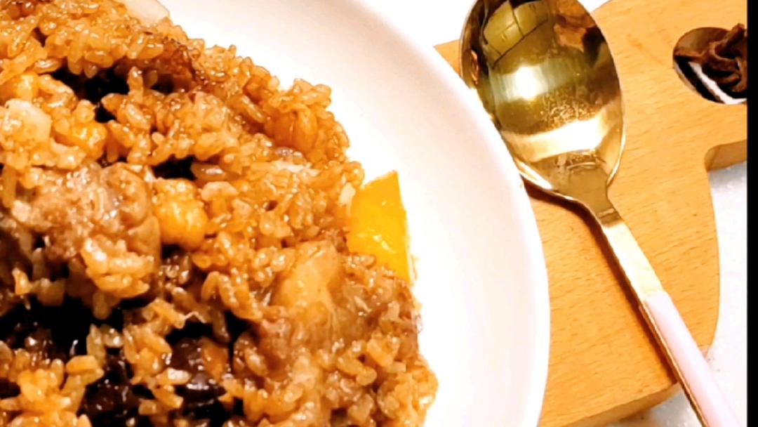 一锅端～电饭煲排骨焖饭