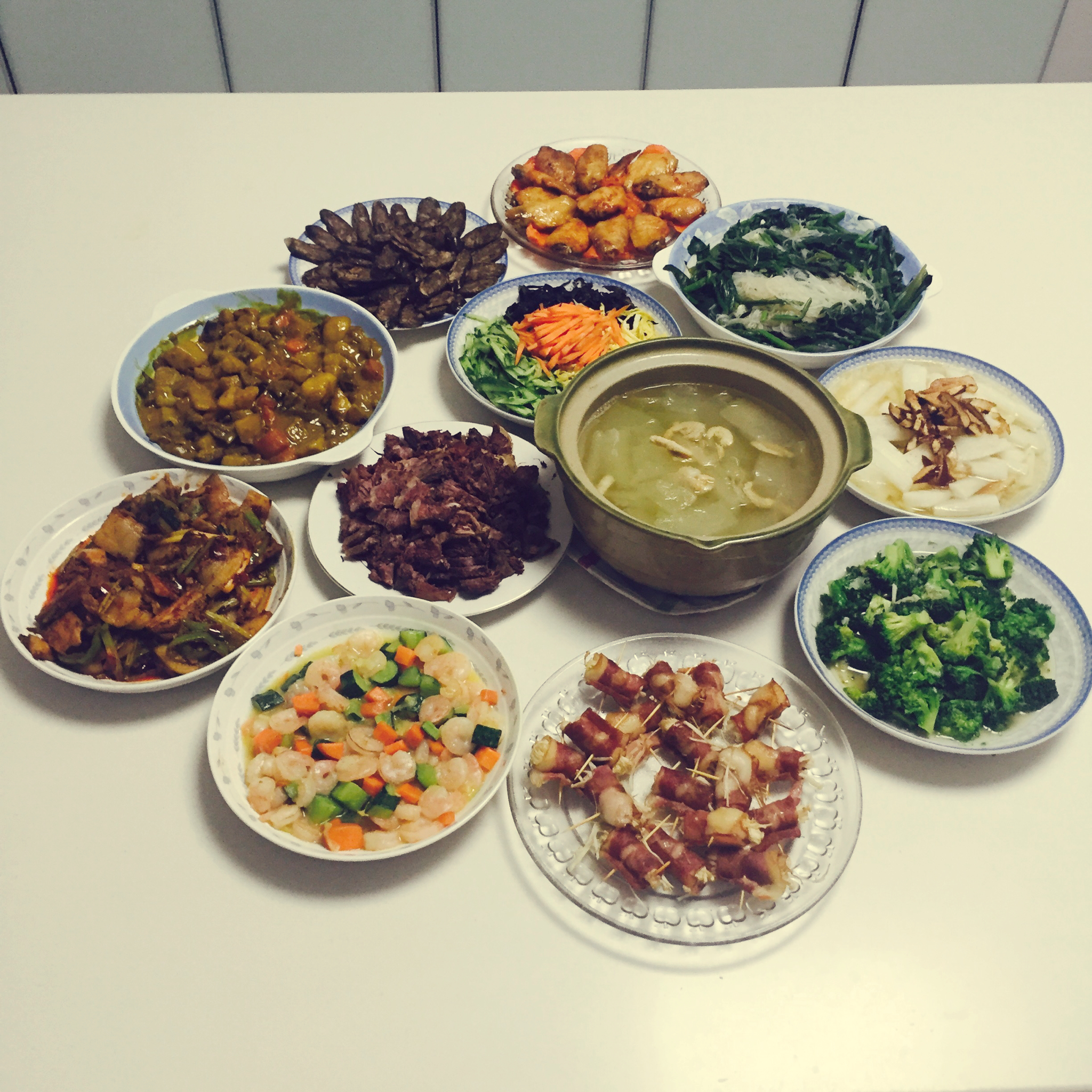 米维可美食汇做的我为家人做晚餐