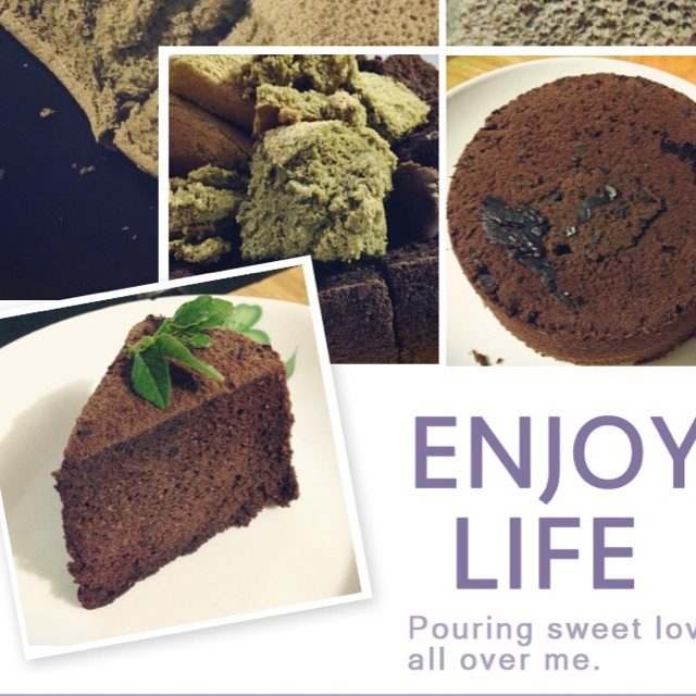 巧克力戚风蛋糕