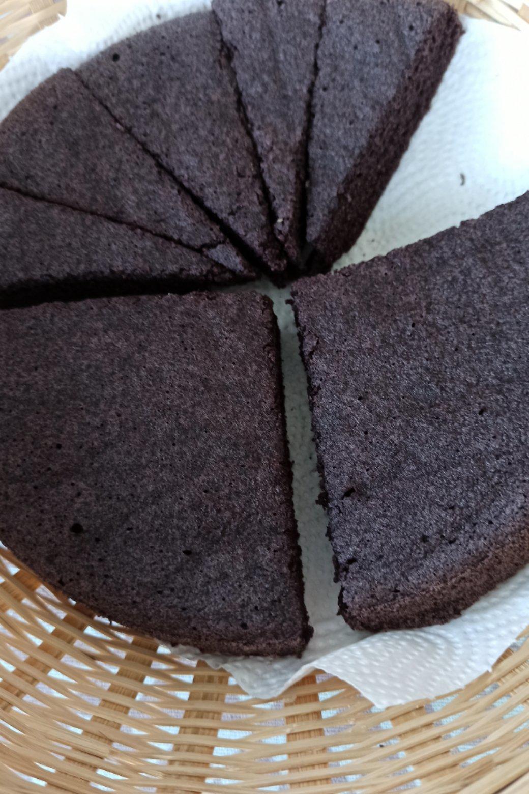 健康美味的黑米糕