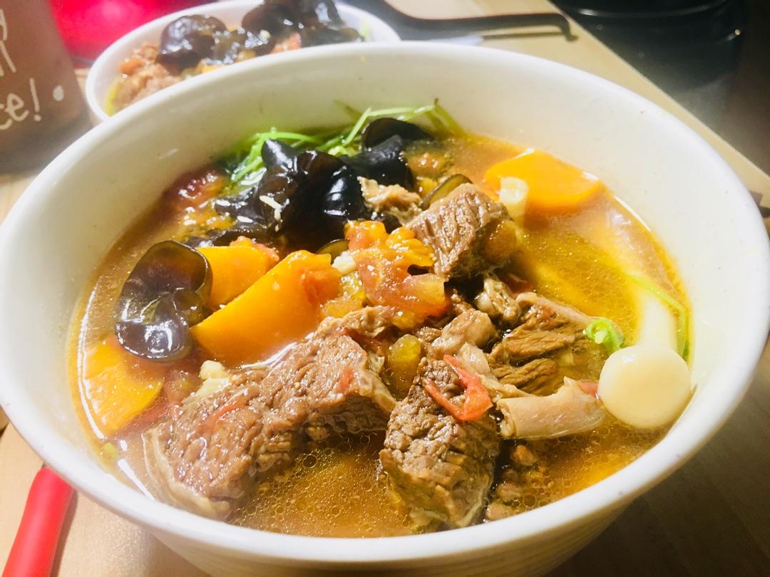 红烧牛肉面