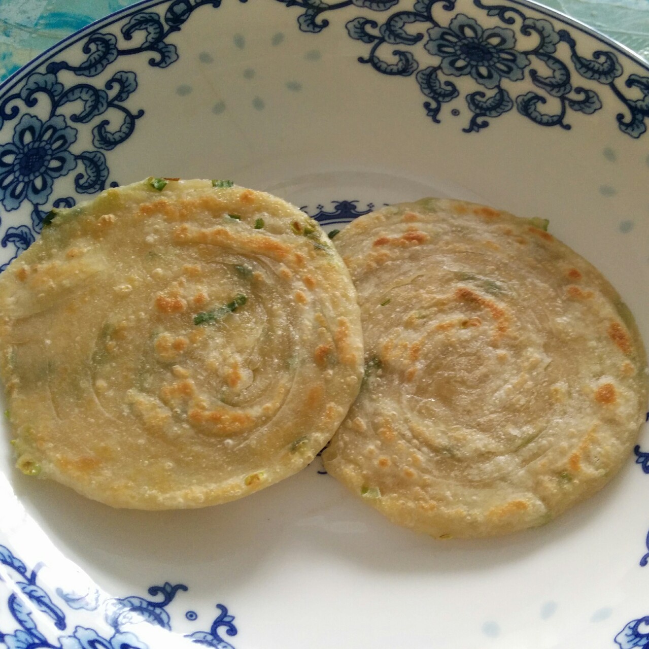 家常葱油饼