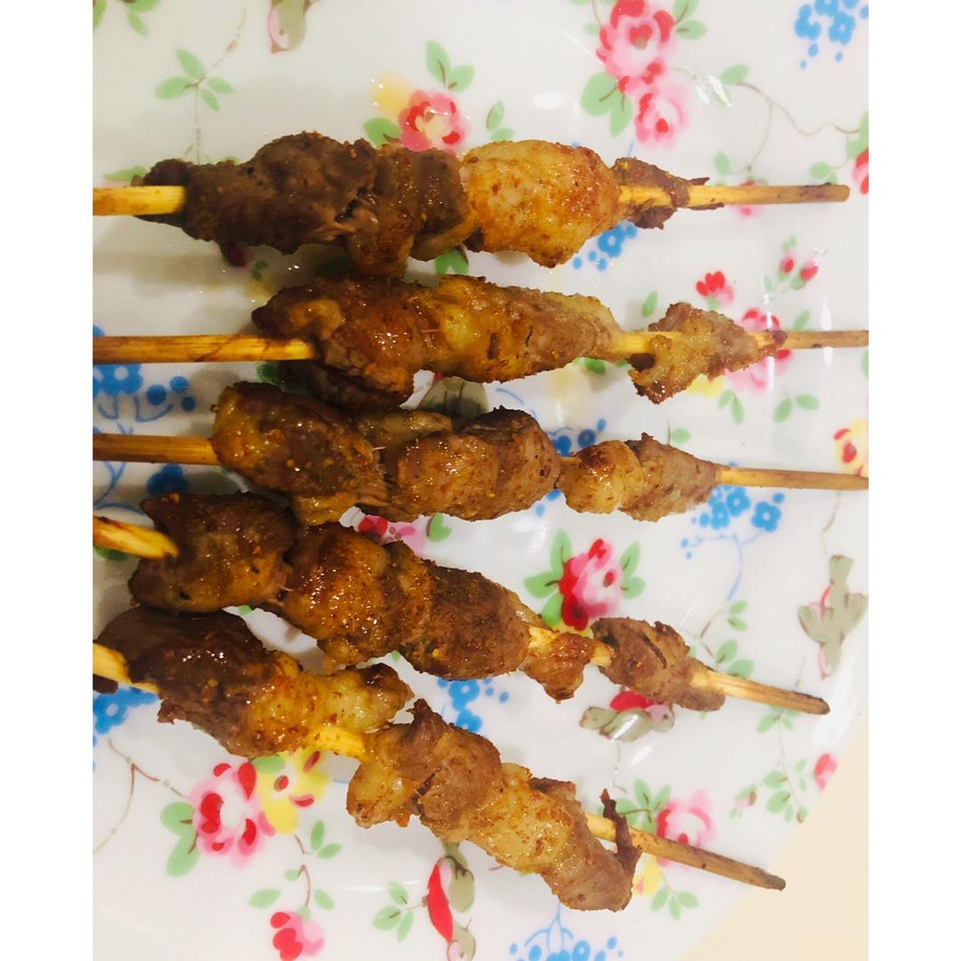 烤羊肉串
（烤箱版）