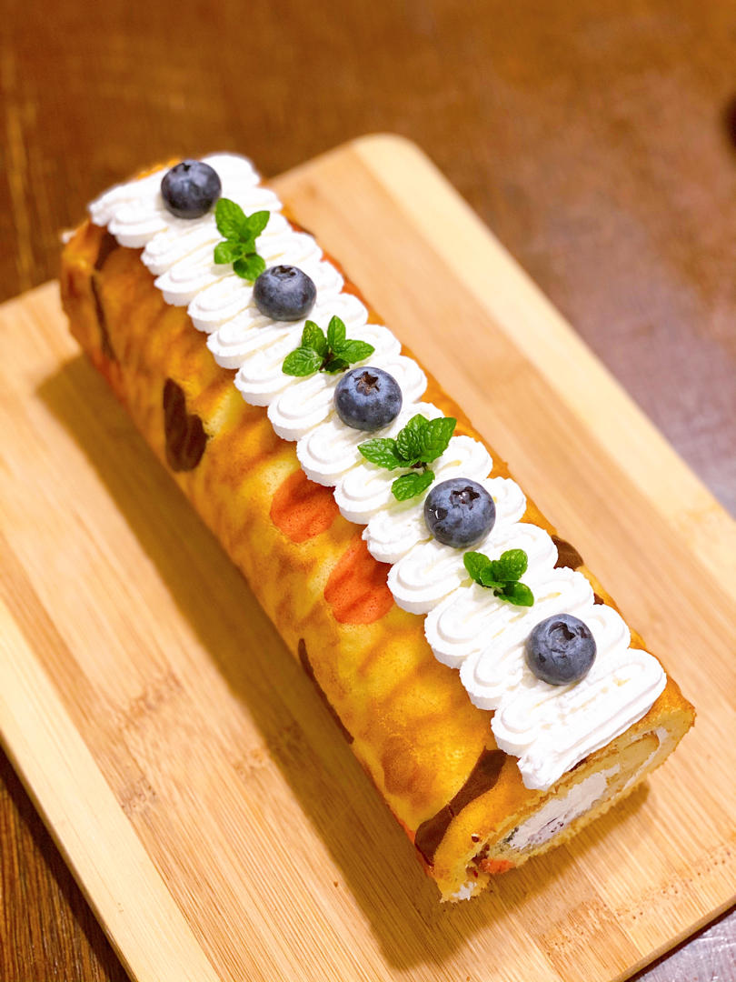 moricat做的瑞士卷