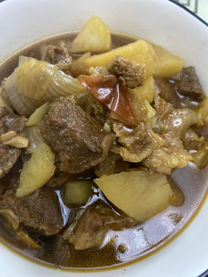 土豆炖牛肉（高压锅版）