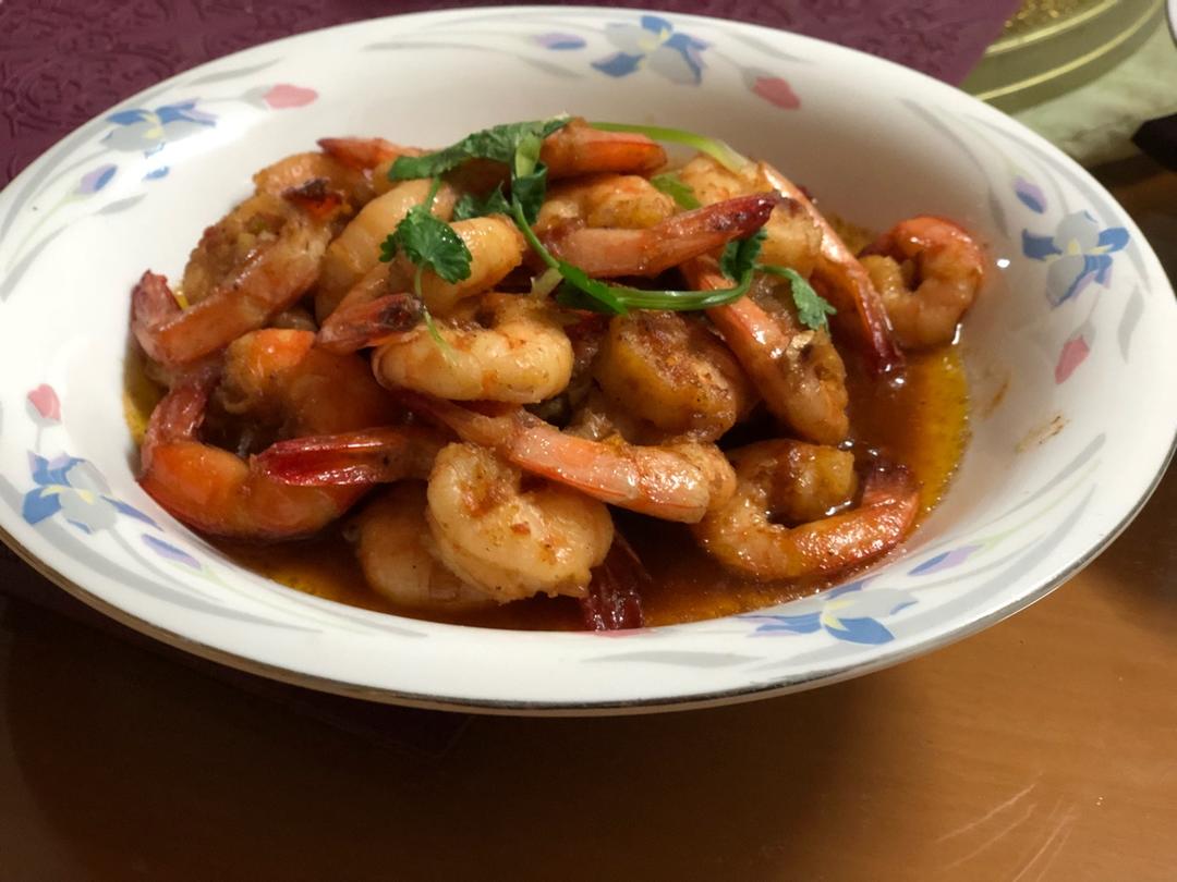 油焖大虾