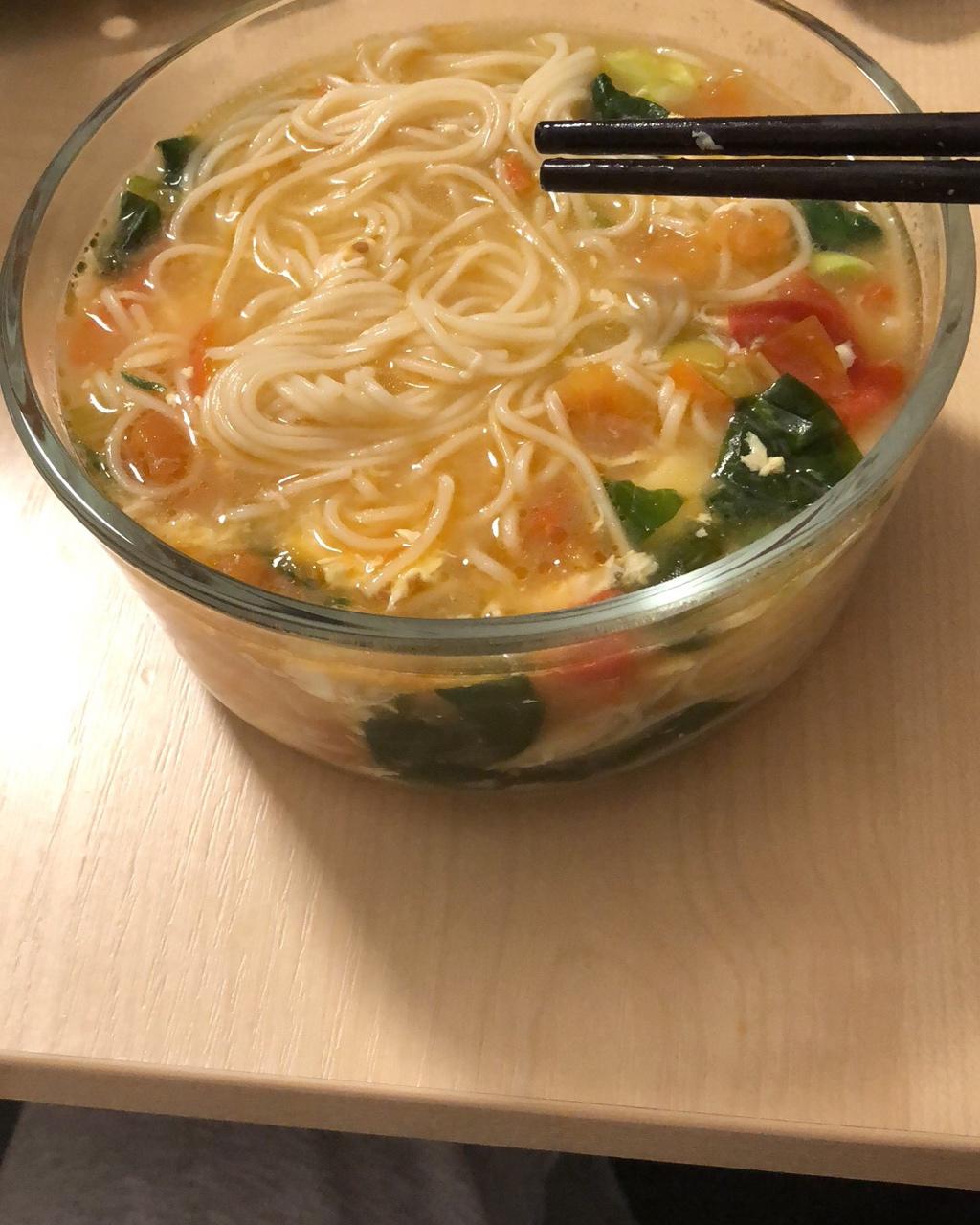 西红柿鸡蛋面