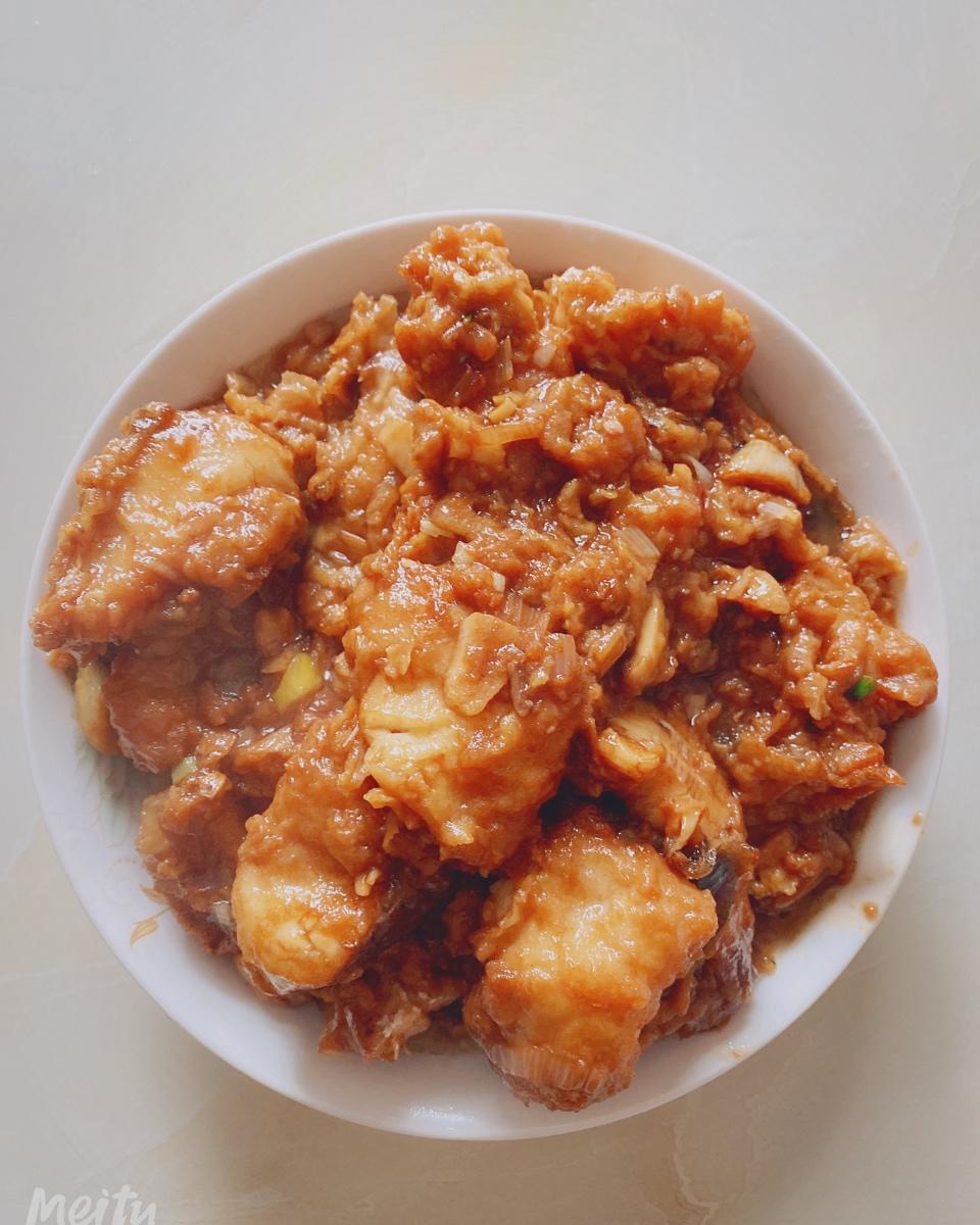 红烧鱼块