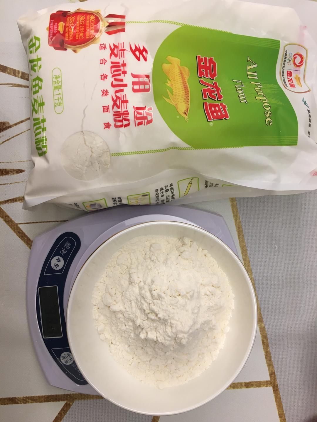 纯奶手撕吐司的做法 步骤1