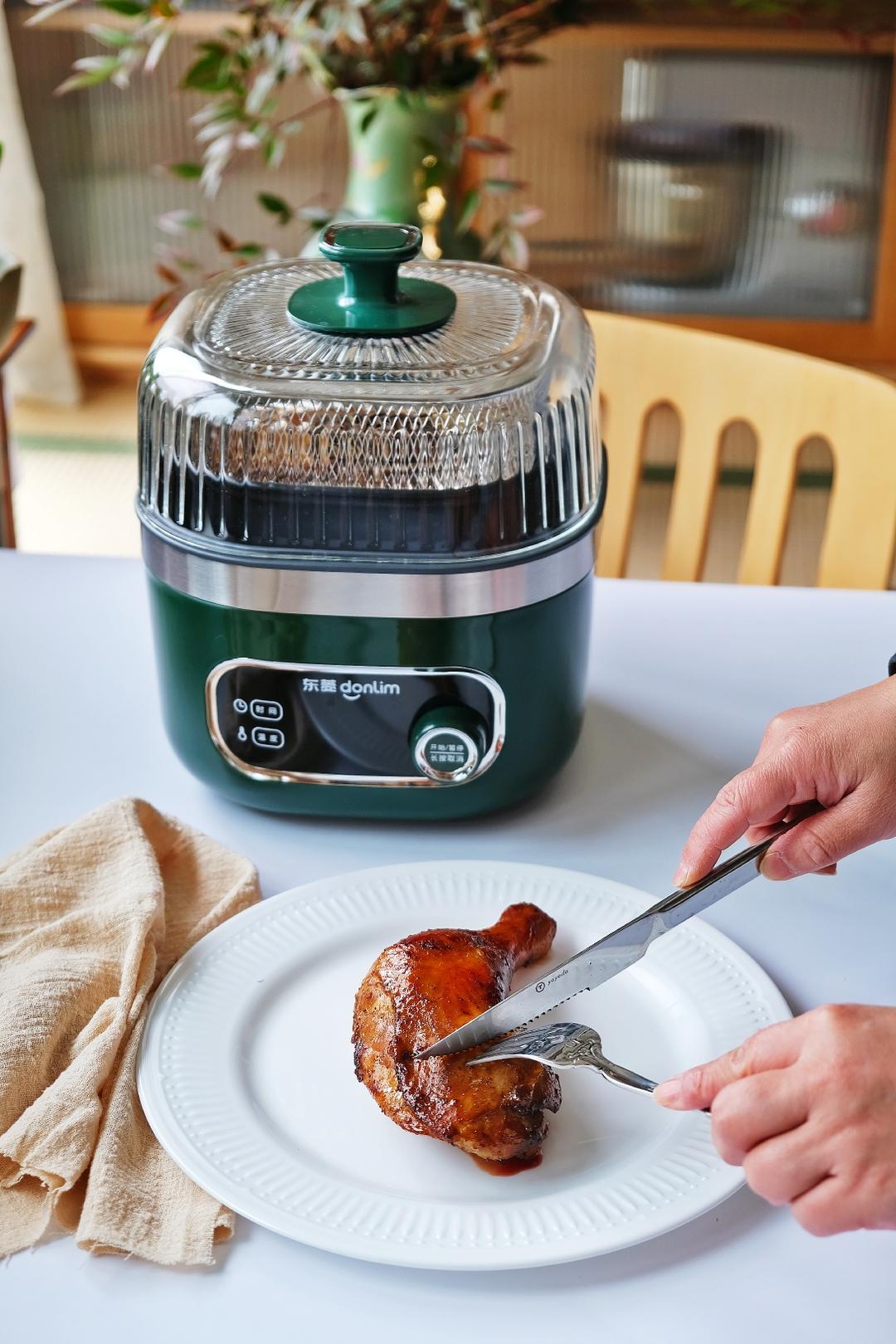 香炸健康无油鸡全腿—空气炸锅版的做法