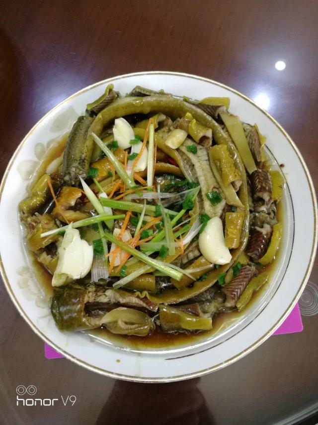 清蒸黄鳝