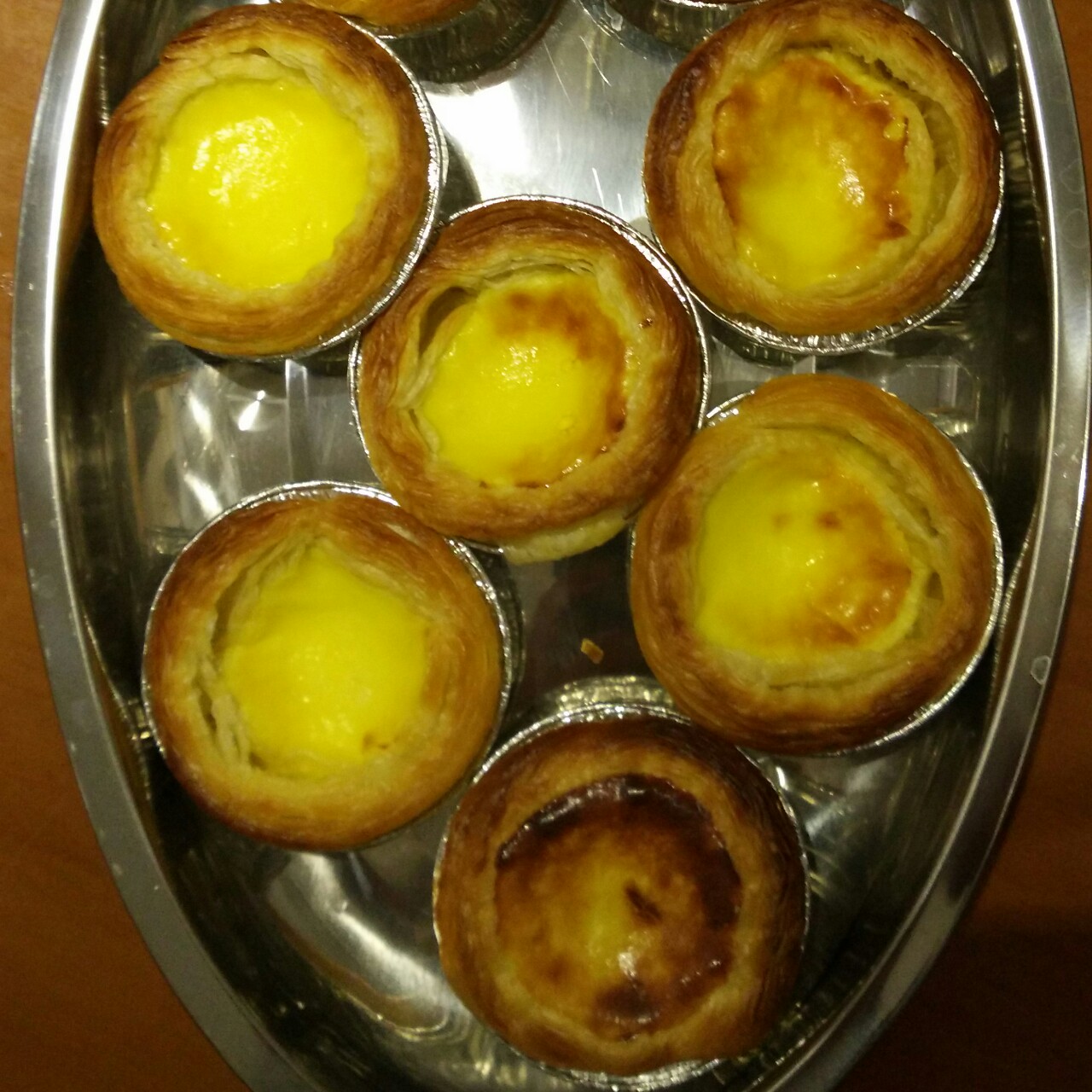 不加淡奶油蛋挞