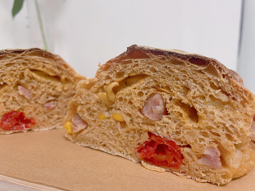 【ciabatta】家庭版恰巴塔，软乎乎的拖鞋面包
