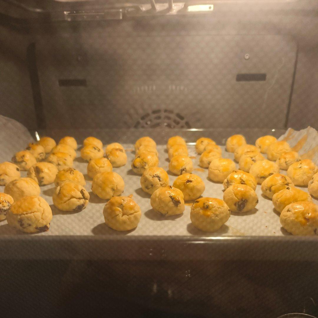 又香又酥的提子奶酥球