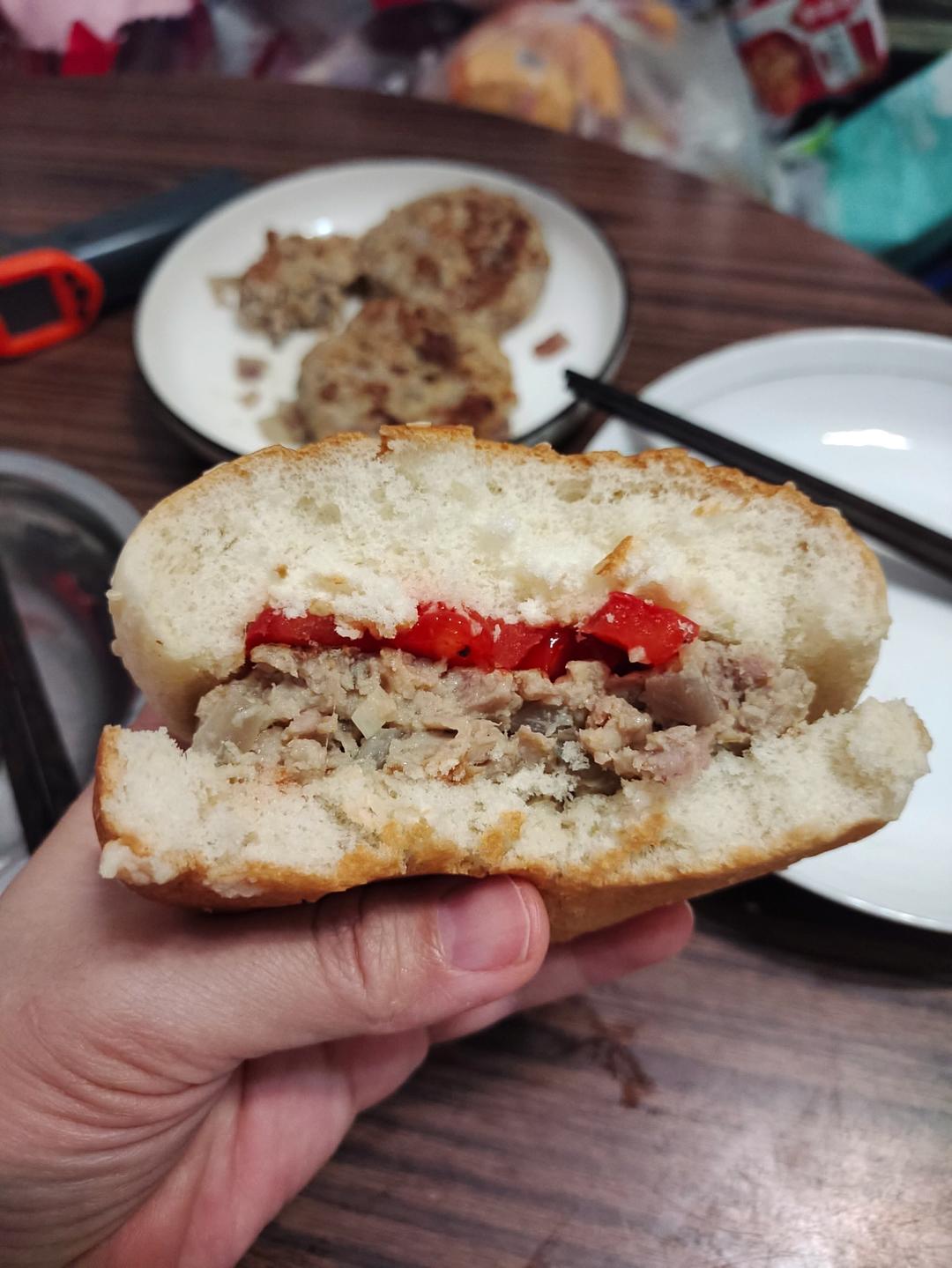 超详细汉堡牛肉饼｜附自制汉堡搭配#Healthymeals#减脂必撸16