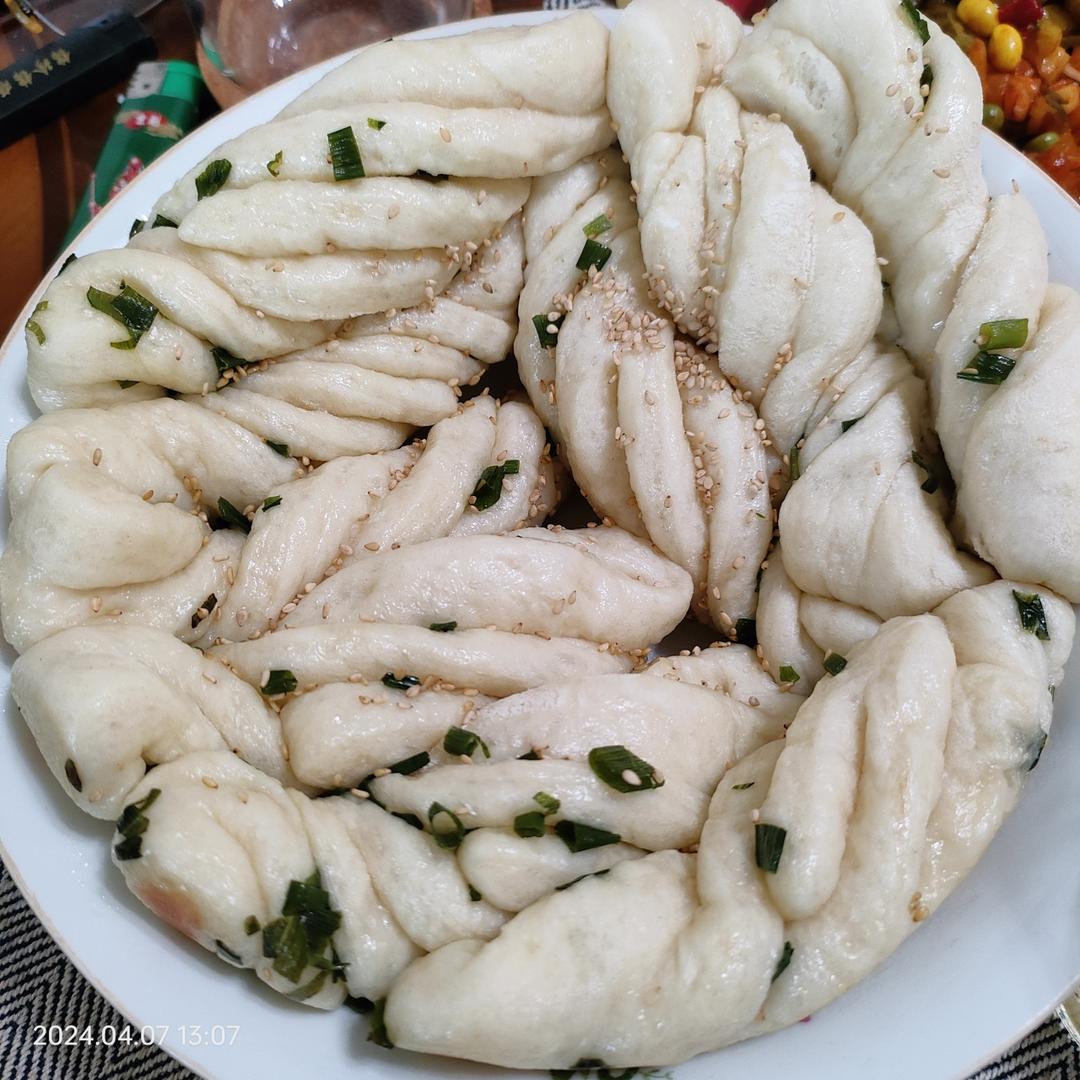 煎葱油卷子