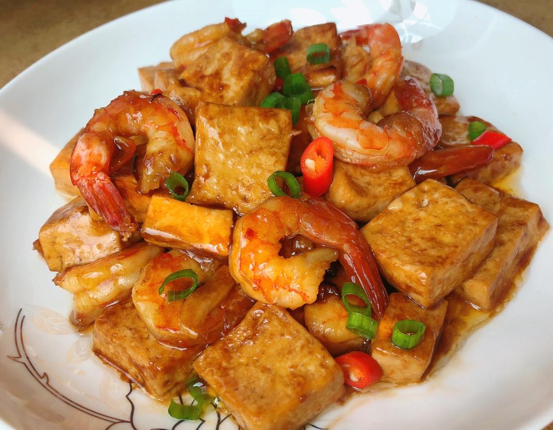 虾仁豆腐