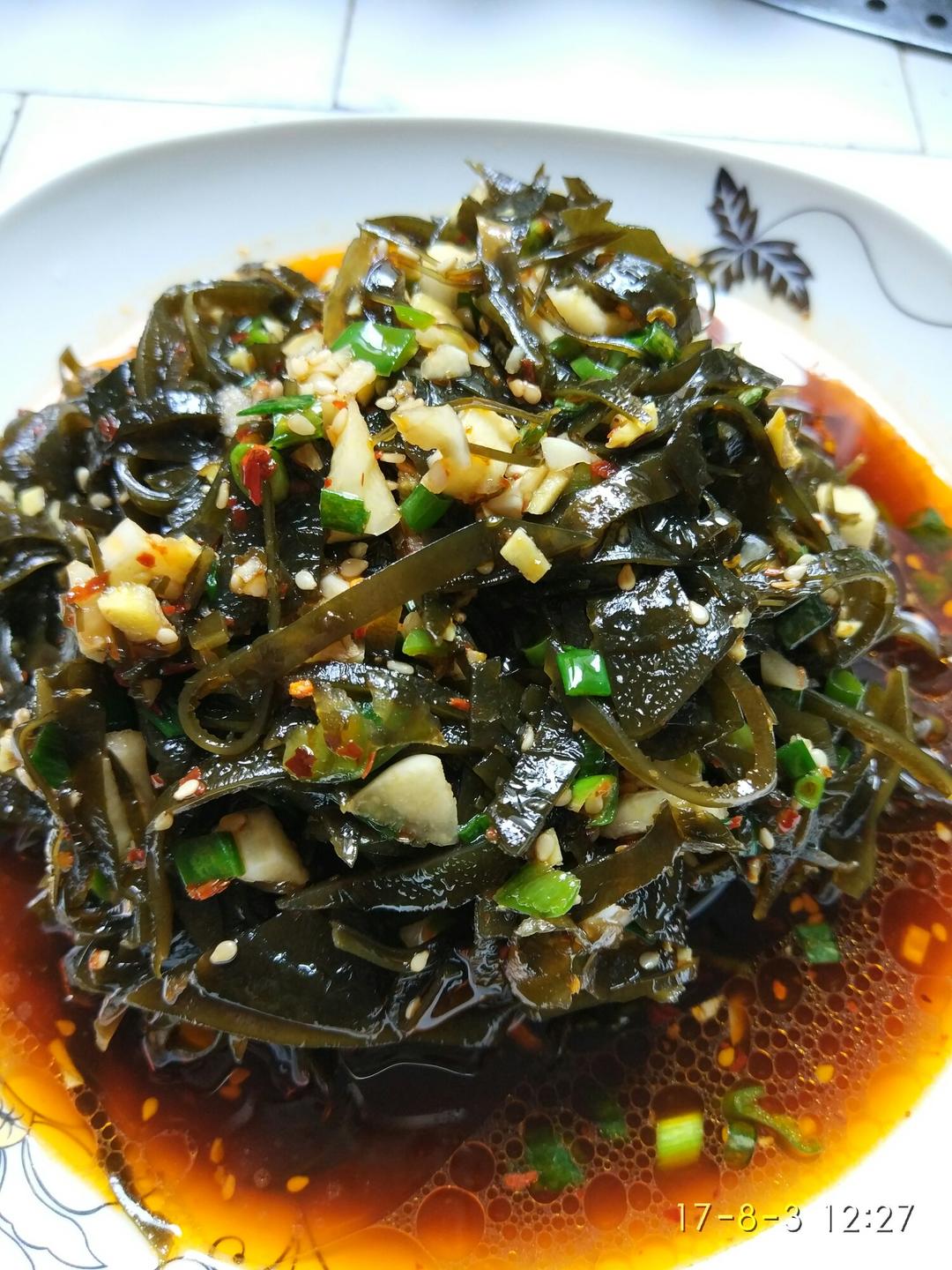 厨房小白修炼记做的凉拌海带丝