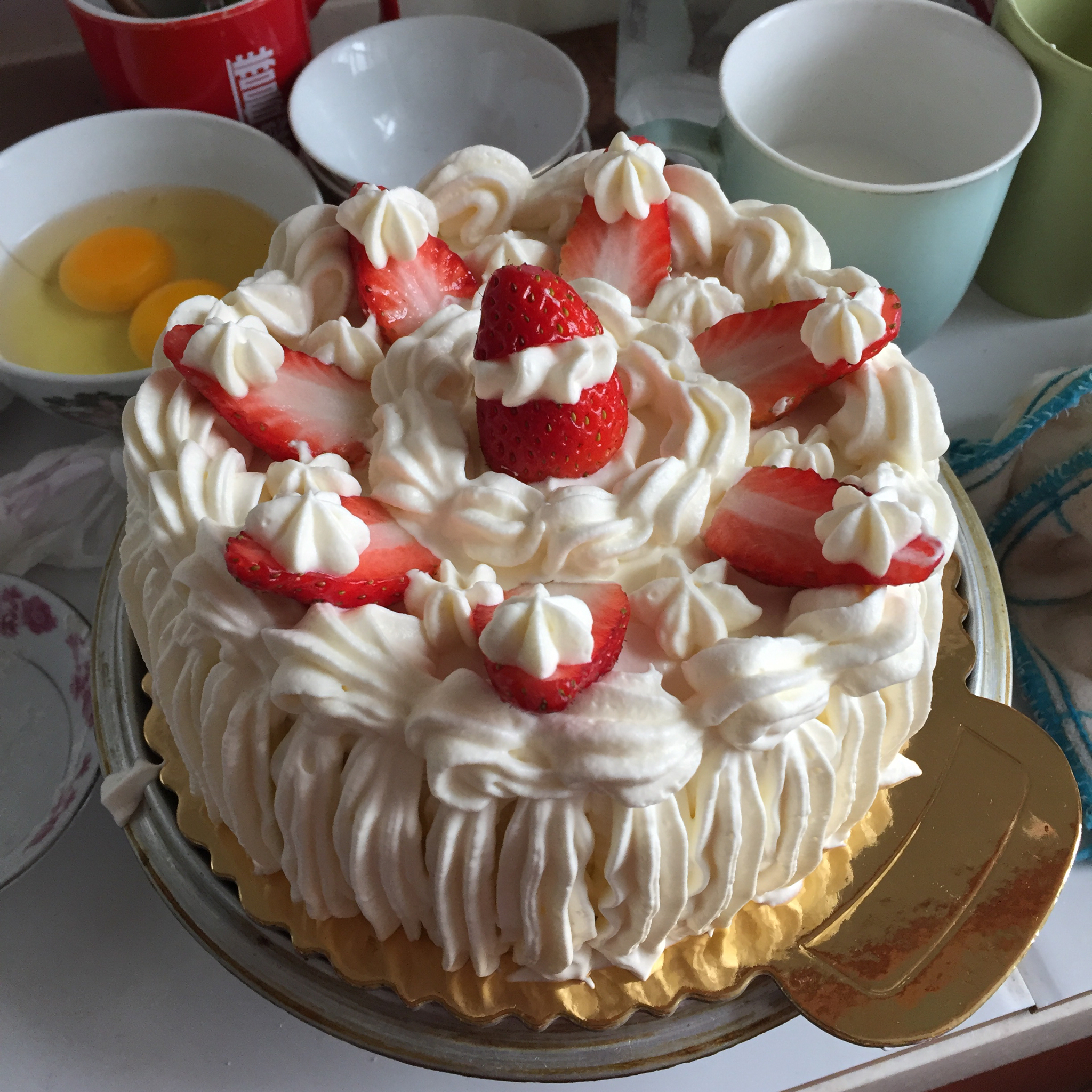 圣诞“裸蛋糕”