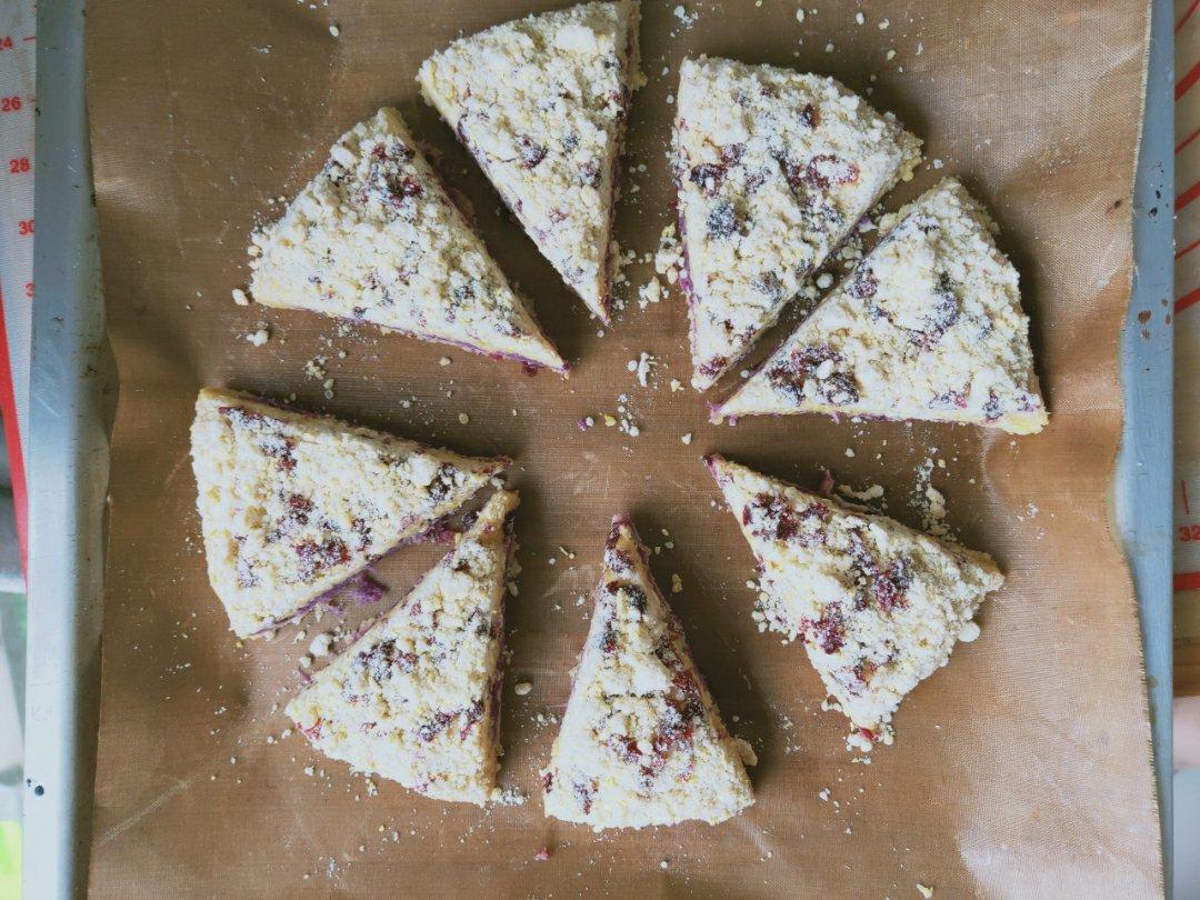 红豆蔓越莓司康（松饼）