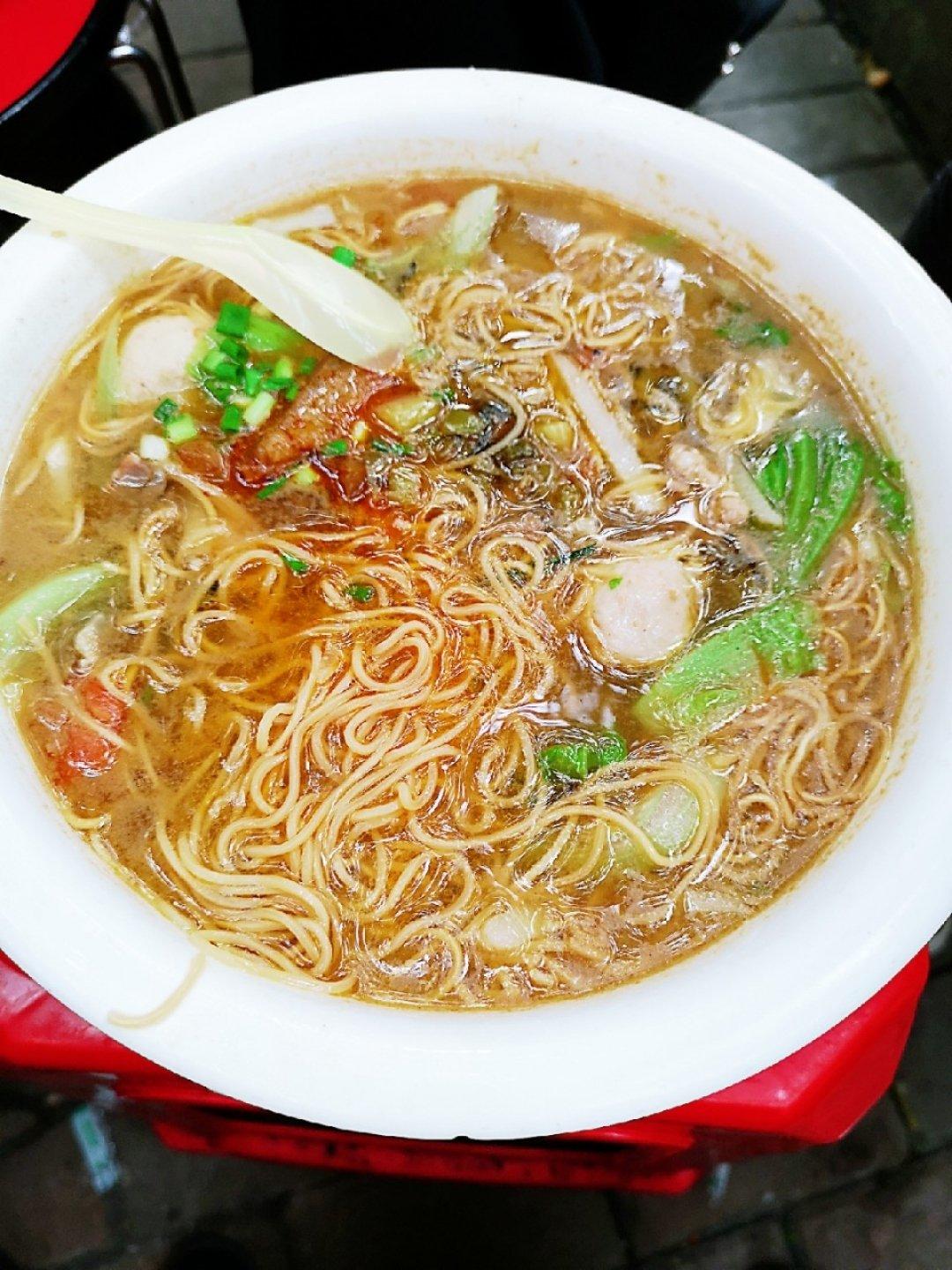 曼慢喜欢你做的南宁大姐姐三鲜伊面