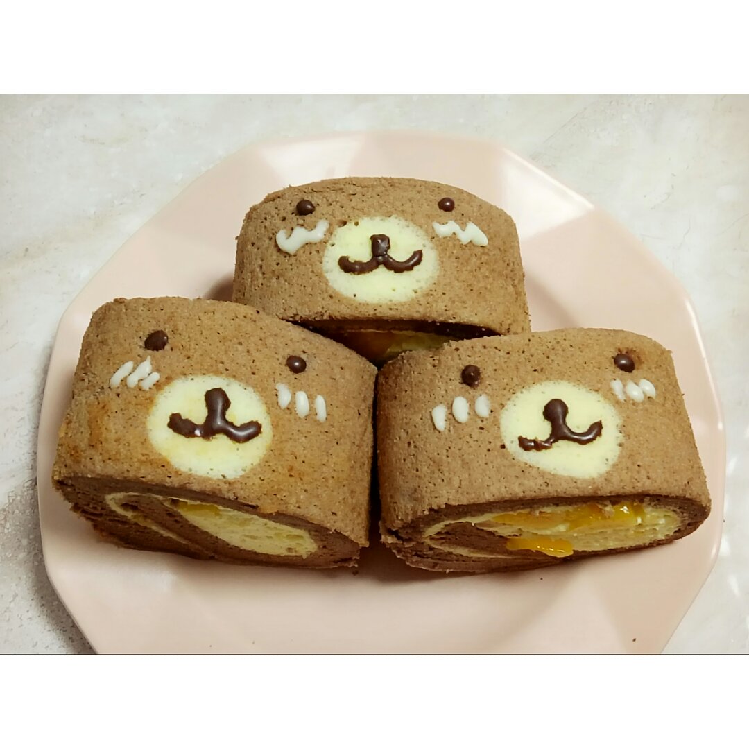 轻松熊蛋糕卷