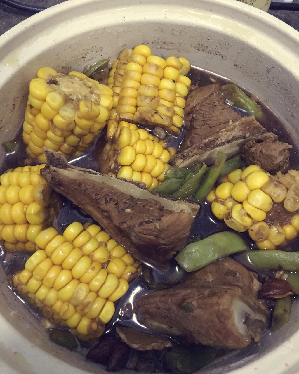 排骨炖豆角